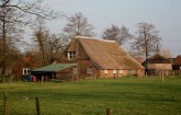 hellendoorn/85 Hooiberg en boerderij bij Hellendo