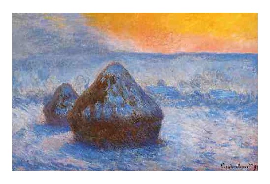 Grainstack, Snow effect